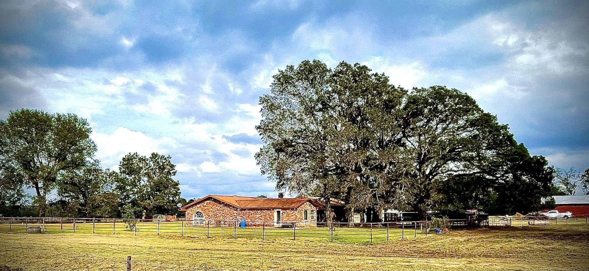 511 County Road 161 Long Branch, TX 75669 - Photo 5 of 32 a view of a large swimming pool and outdoor space