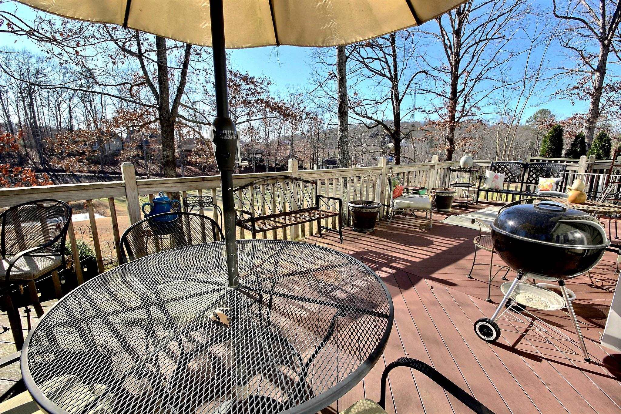 25 Dunhill Court Counce, TN 38326 - Photo 30 of 38 Wooden deck featuring outdoor dining area and grilling area