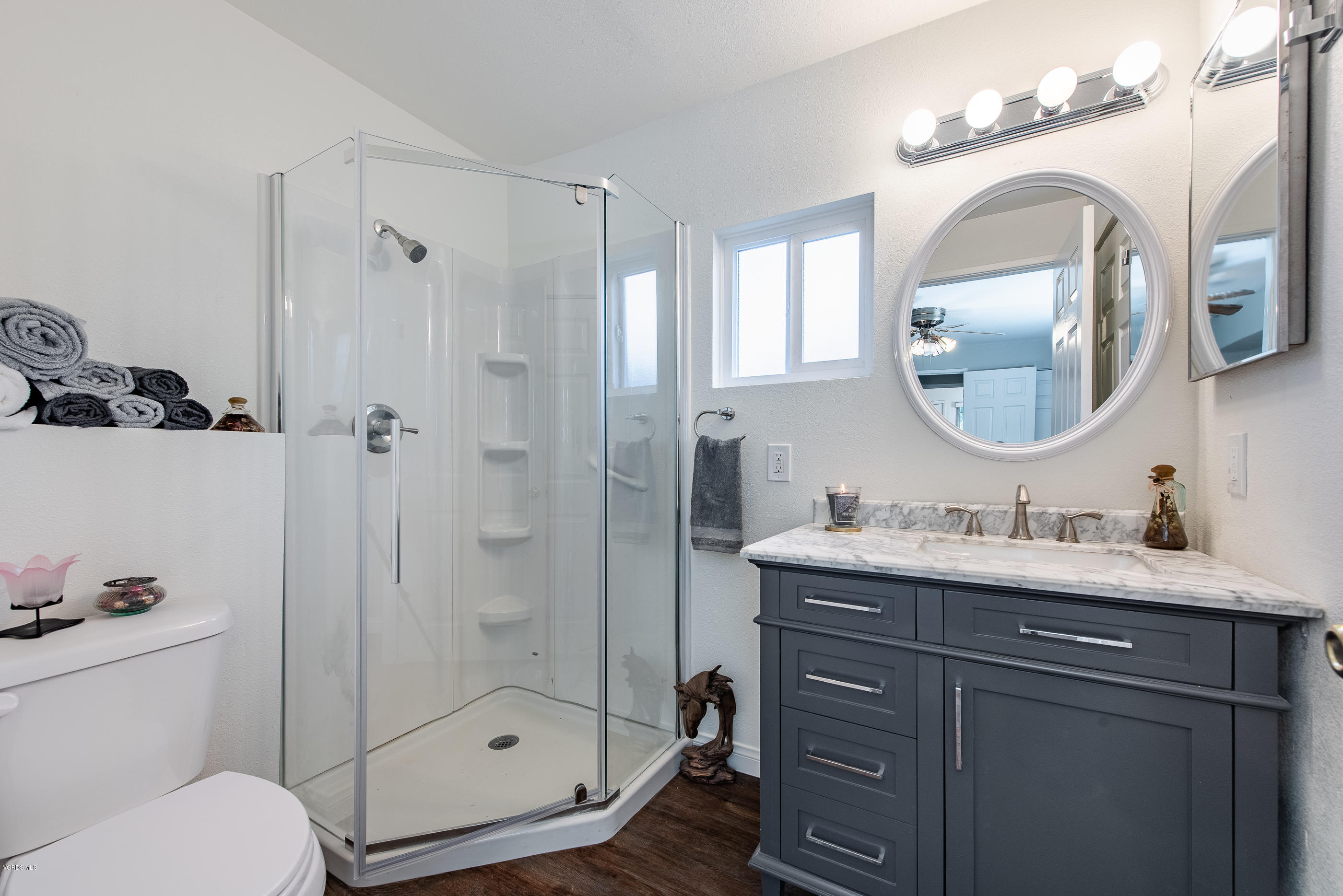 823 Katherine Road Simi Valley, CA 93063 - Photo 11 of 25 a bathroom with a sink a toilet and shower