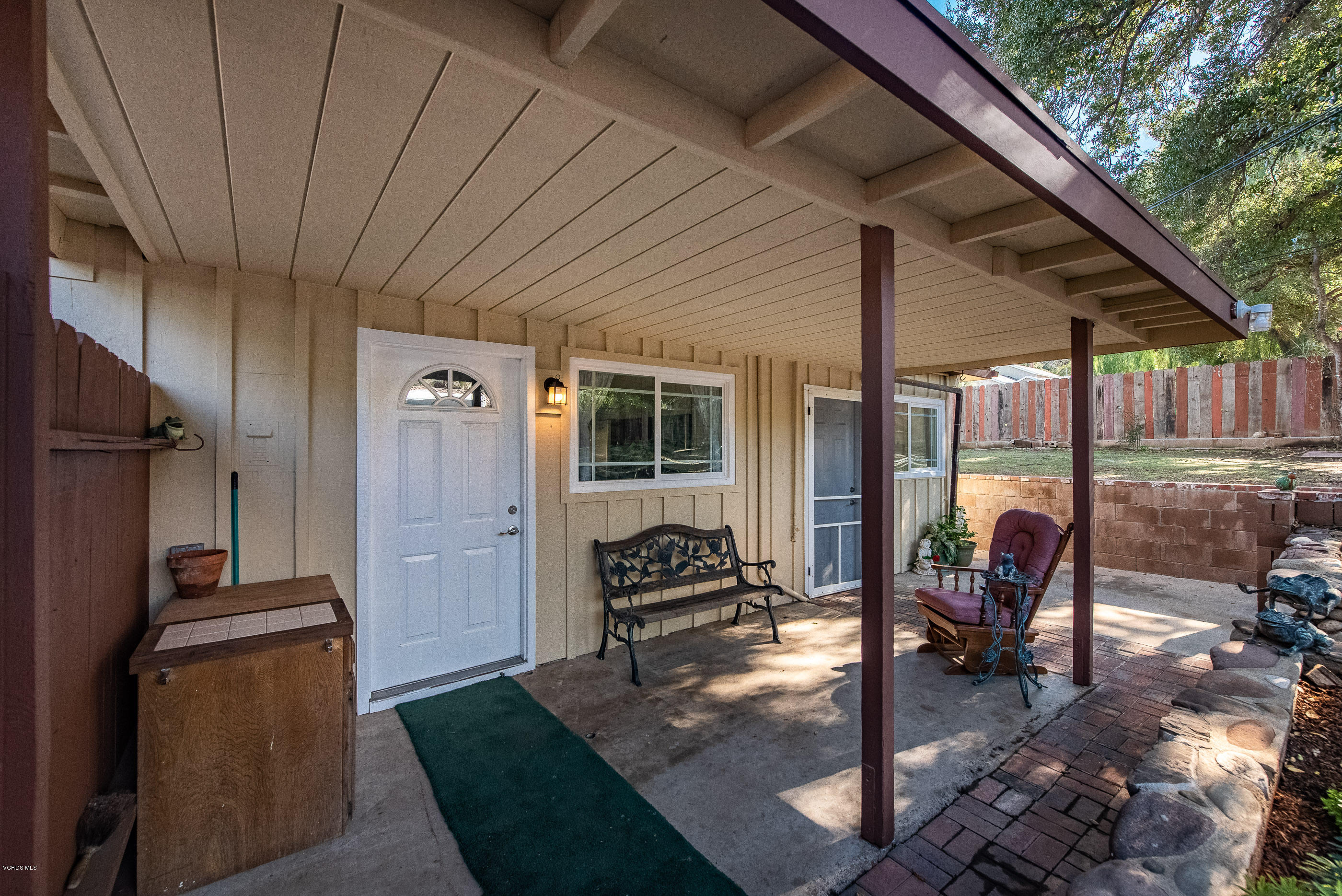 823 Katherine Road Simi Valley, CA 93063 - Photo 16 of 25 a front view of a house with outdoor seating