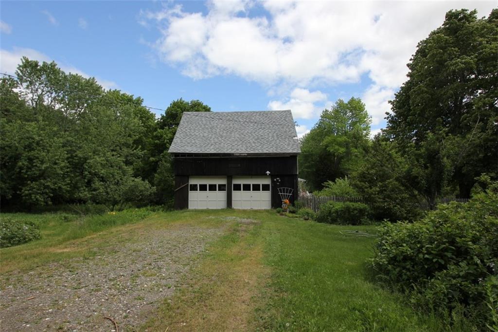 865 Simpson Corner Road Dixmont, ME 04932 - Photo 30 of 35 Barn/Garage. This is the view from...
