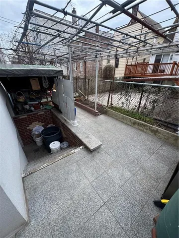 a view of a chairs and table in a room