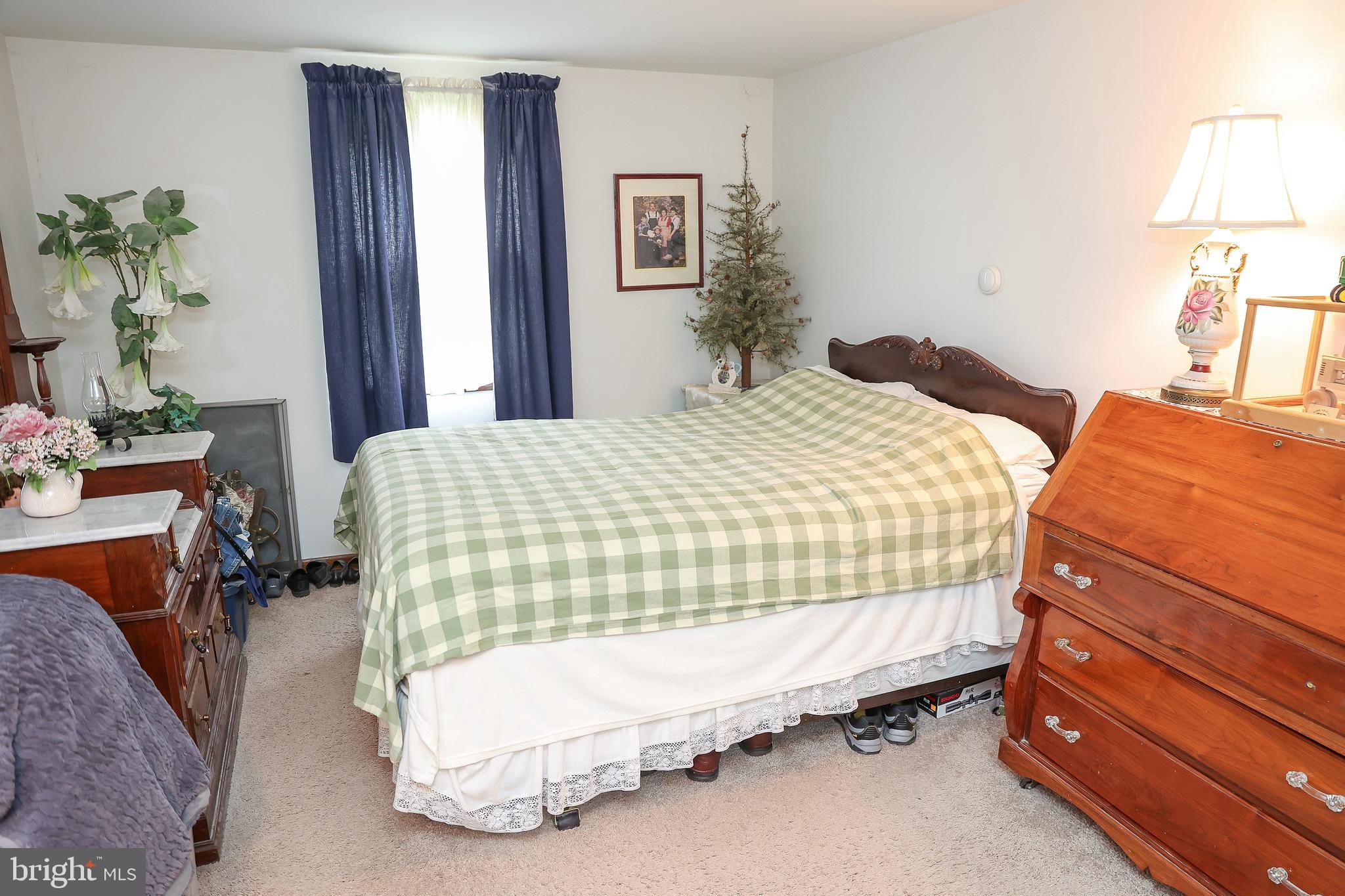 57 Fairview Road Belleville, PA 17004 - Photo 5 of 36 a bedroom with a bed and a lamp