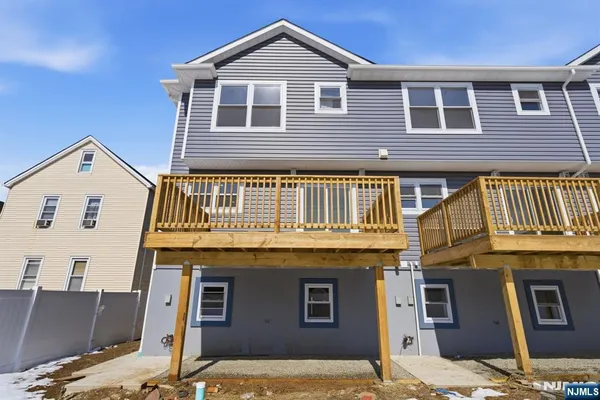 a front view of a house with balcony
