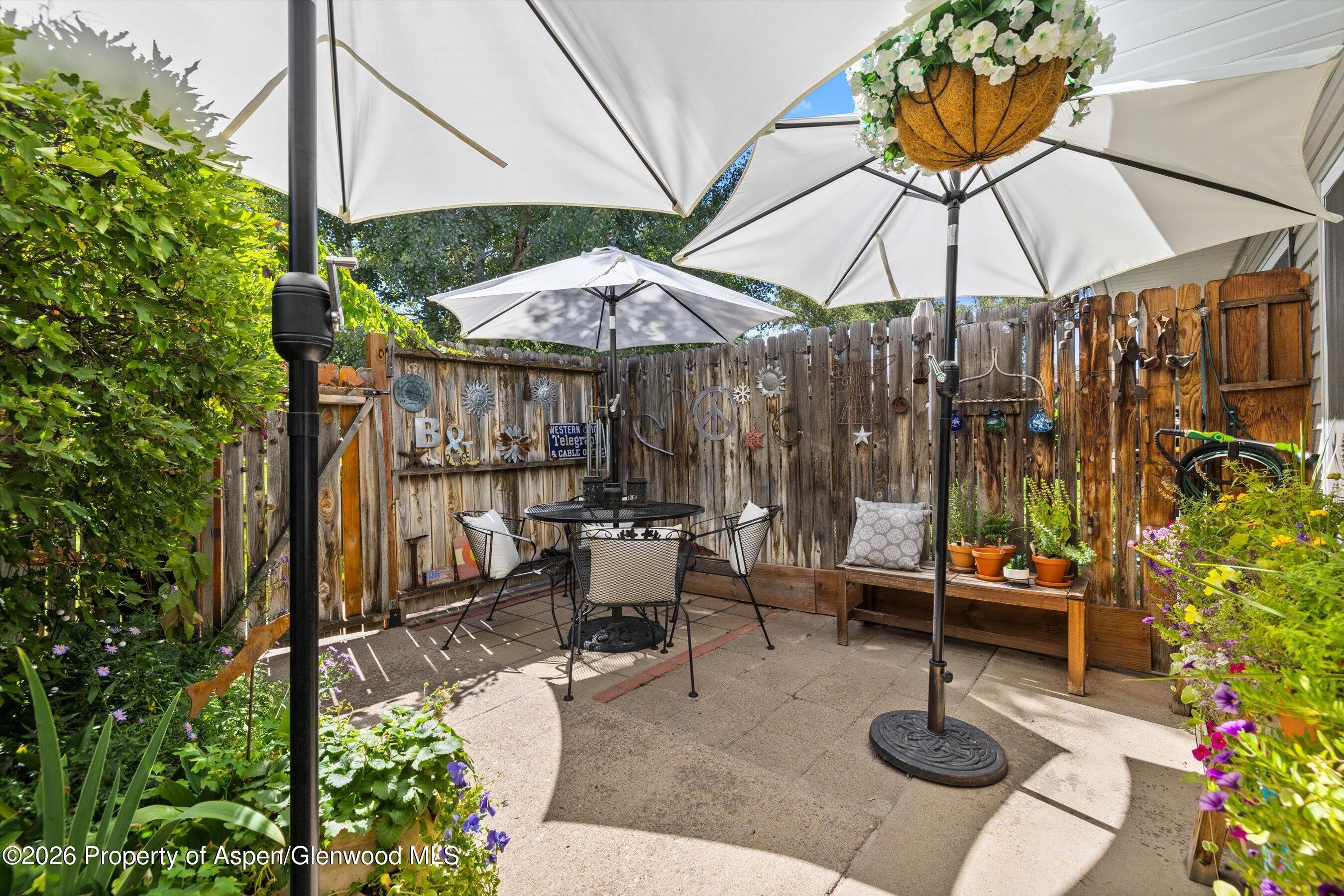 405 Park Avenue, Unit B2 Basalt, CO 81621 - Photo 6 of 16 private patio
