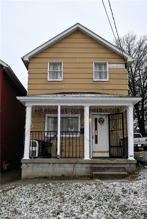 a view of a house with a window
