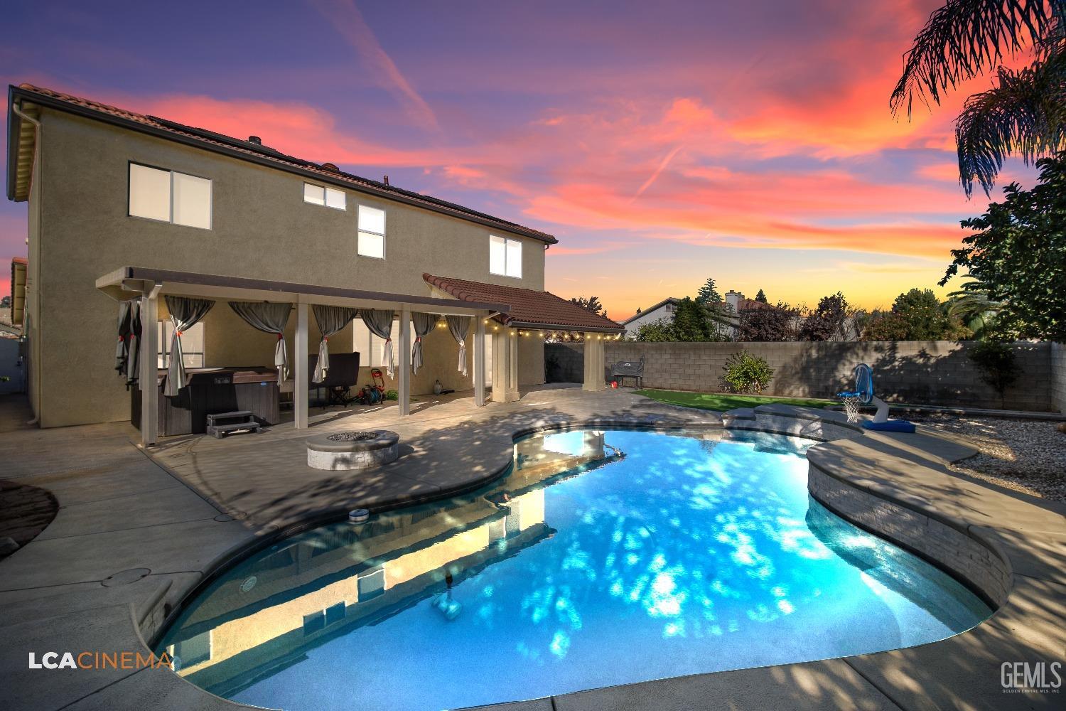 Undisclosed Address Bakersfield, CA 93311 - Photo 32 of 43 a view of a house with a yard