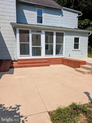 a house with a outdoor space