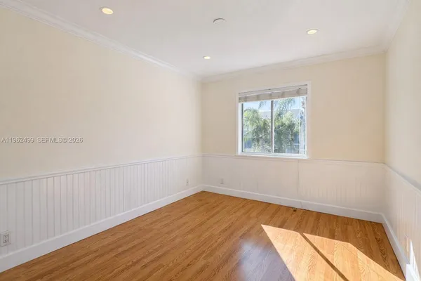 wooden floor in an empty room