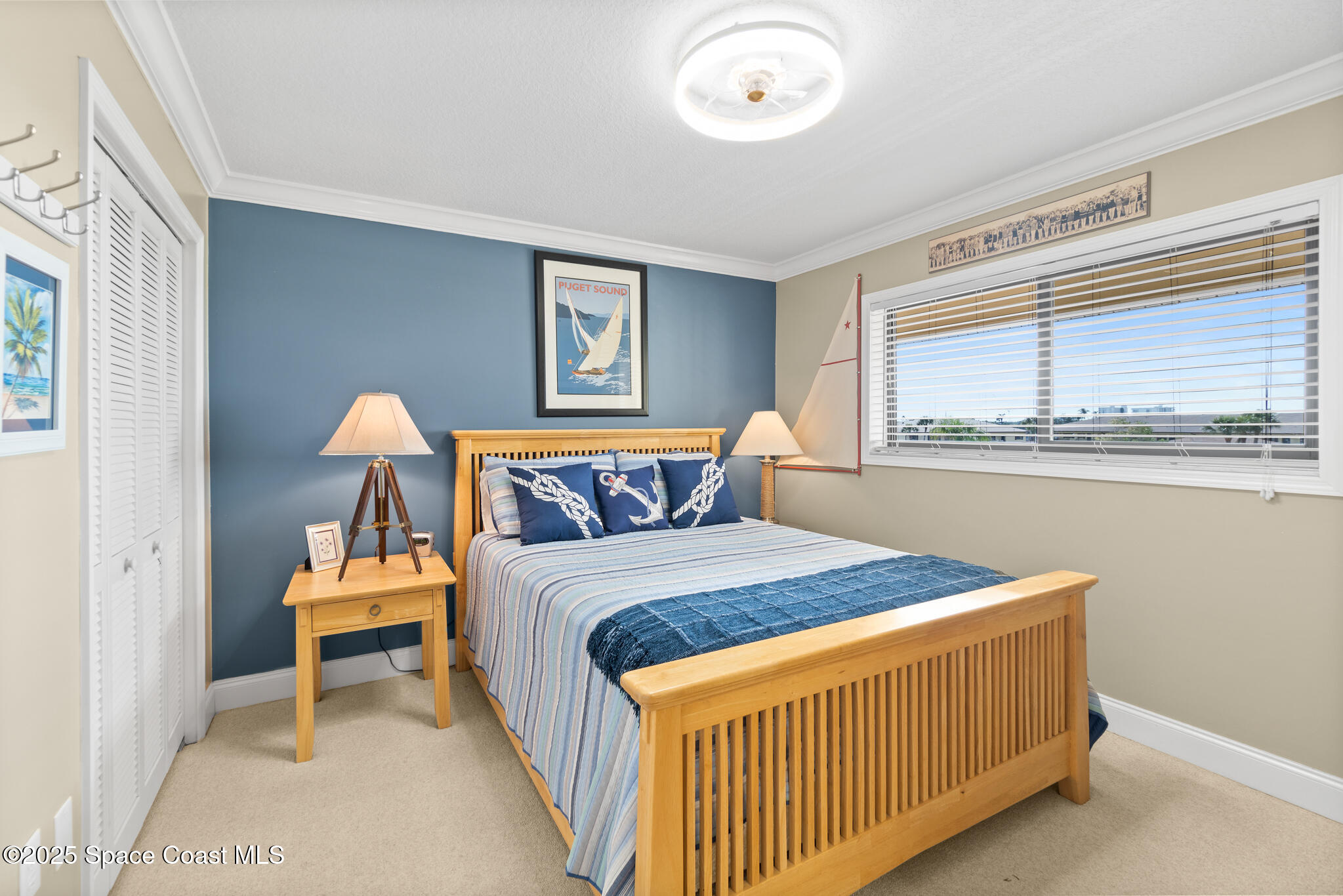 300 South Banana River Boulevard, Unit 301 Cocoa Beach, FL 32931 - Photo 15 of 44 Guest Bedroom