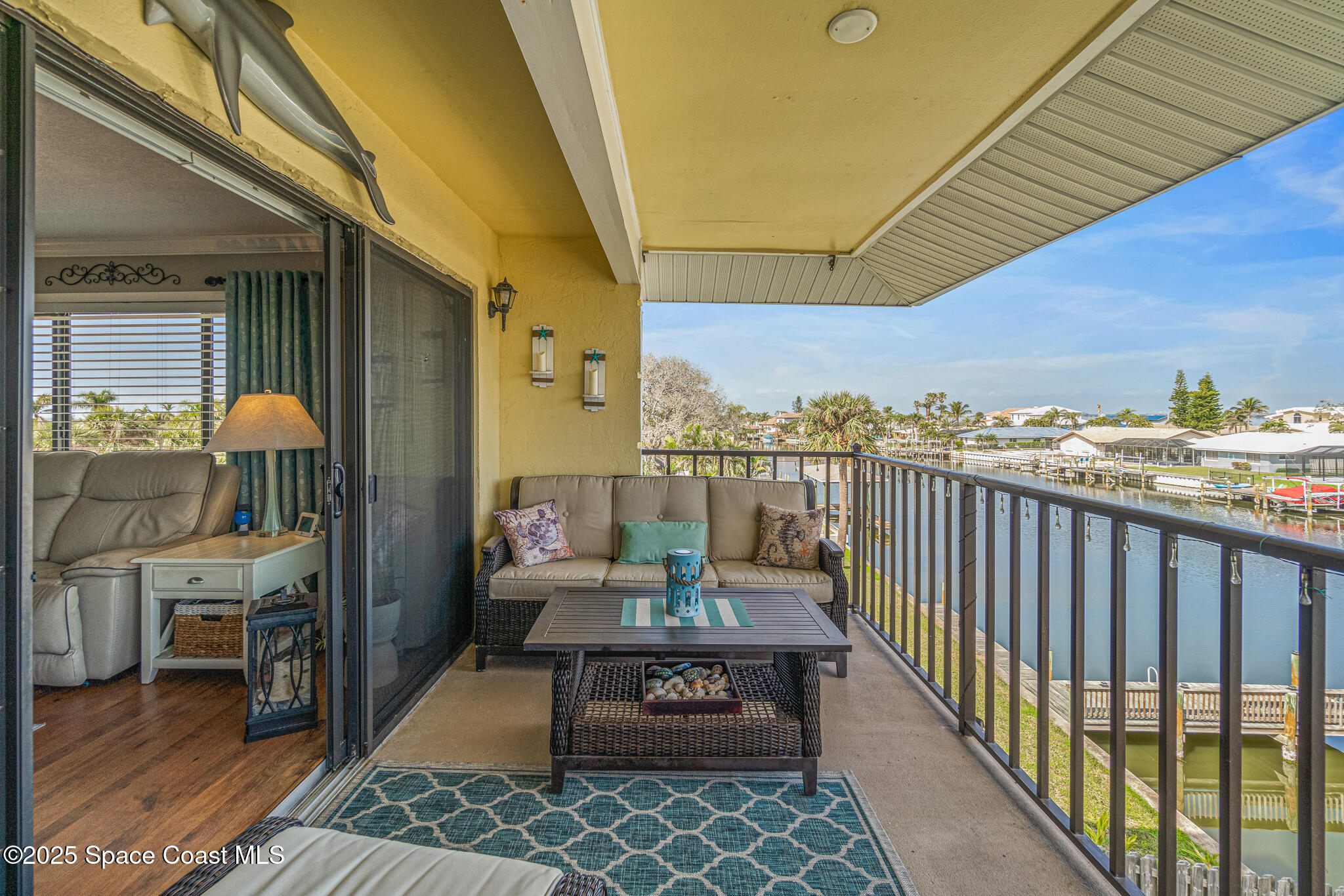 300 South Banana River Boulevard, Unit 301 Cocoa Beach, FL 32931 - Photo 27 of 44 Balcony
