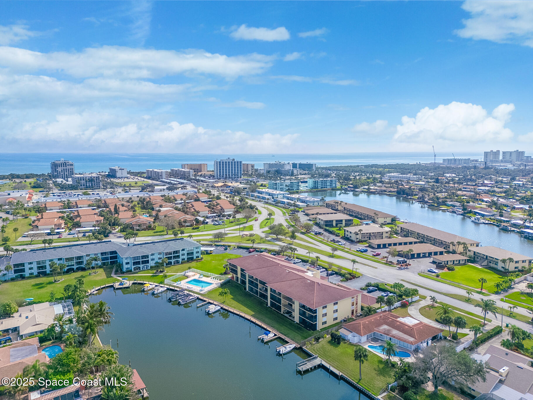300 South Banana River Boulevard, Unit 301 Cocoa Beach, FL 32931 - Photo 30 of 44 Aerial View