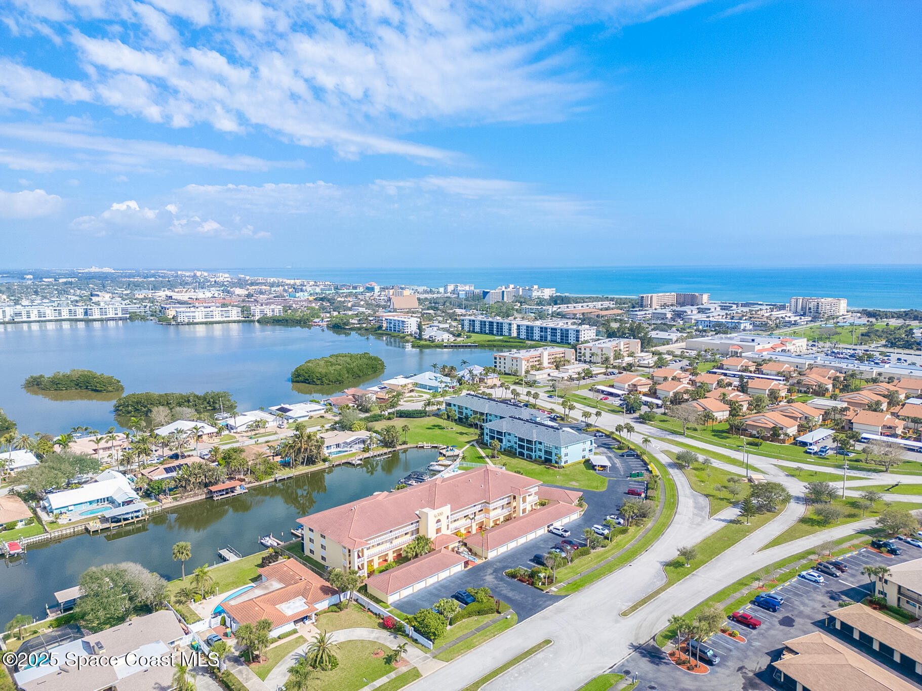 300 South Banana River Boulevard, Unit 301 Cocoa Beach, FL 32931 - Photo 31 of 44 Aerial View