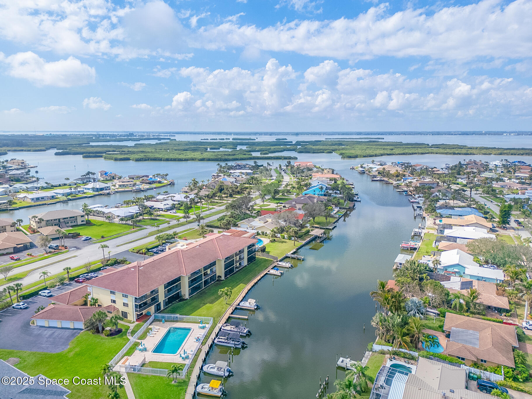 300 South Banana River Boulevard, Unit 301 Cocoa Beach, FL 32931 - Photo 32 of 44 Aerial View
