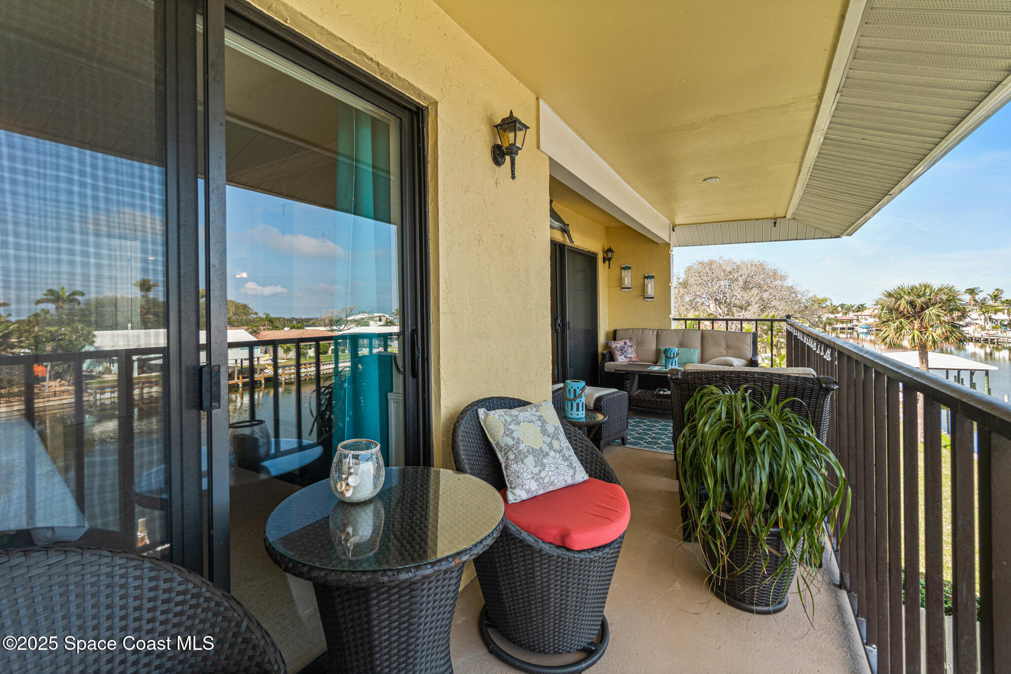300 South Banana River Boulevard, Unit 301 Cocoa Beach, FL 32931 - Photo 33 of 44 Balcony
