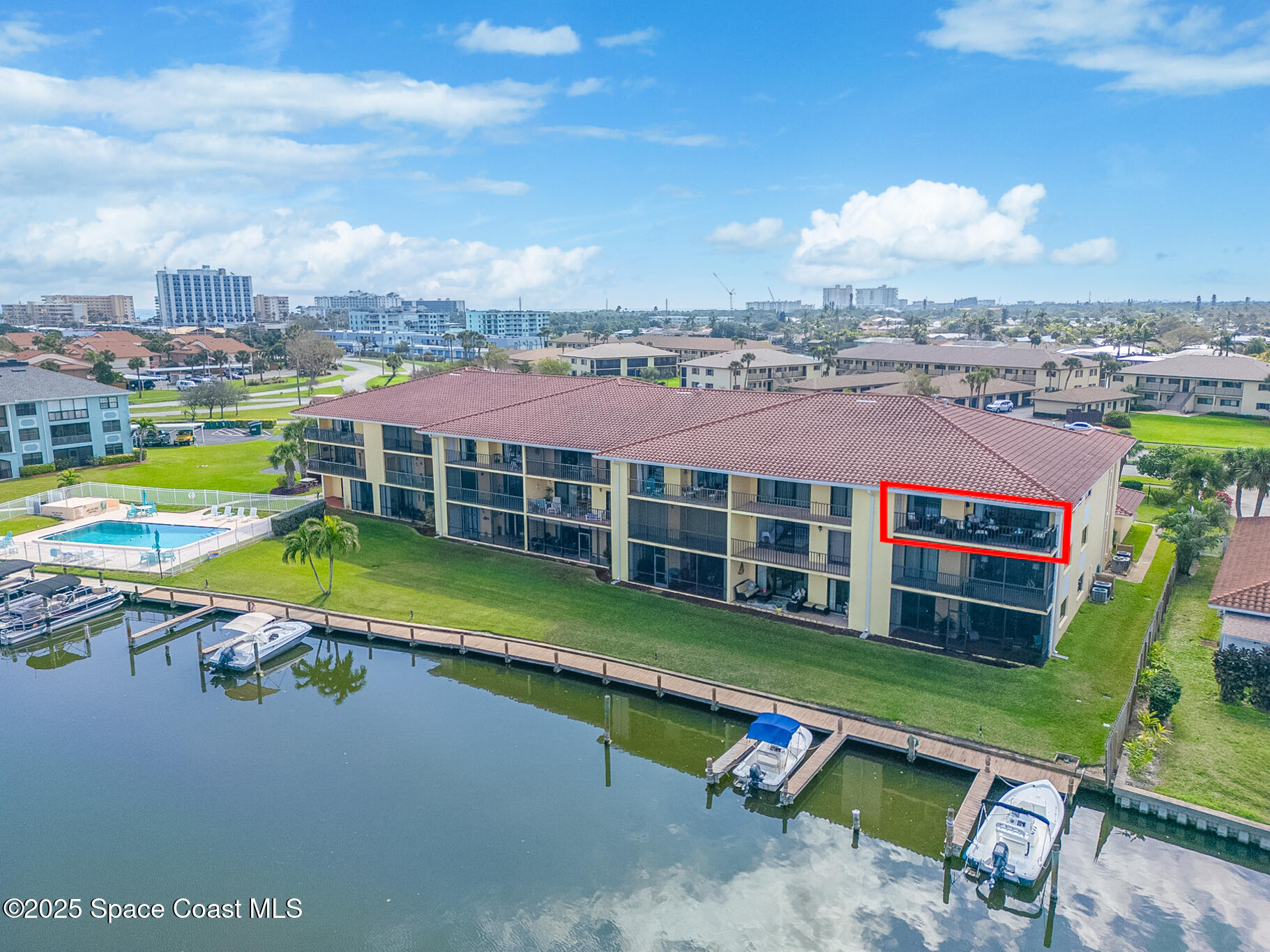 300 South Banana River Boulevard, Unit 301 Cocoa Beach, FL 32931 - Photo 41 of 44 Aerial View