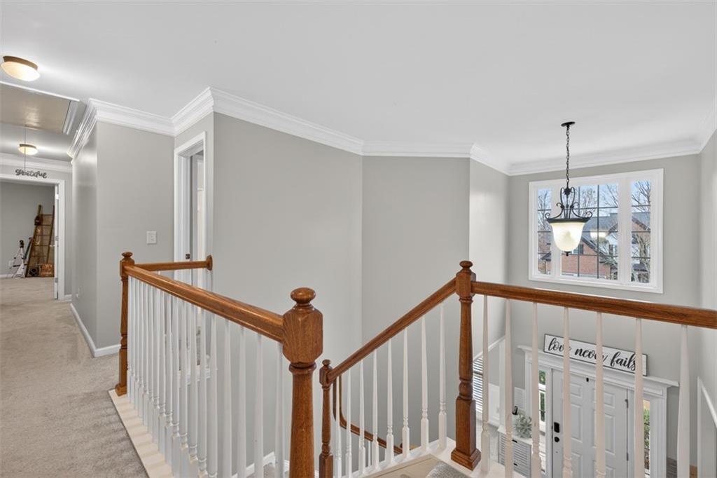 2641 Hillgrove Drive Dacula, GA 30019 - Photo 26 of 57 a view of a hallway with a hardwood floor