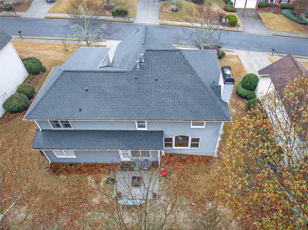 2641 Hillgrove Drive Dacula, GA 30019 - Photo 49 of 57 an aerial view of a house with a yard