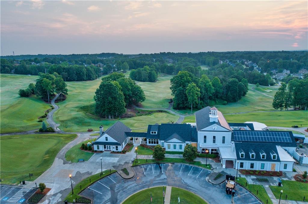 2641 Hillgrove Drive Dacula, GA 30019 - Photo 55 of 57 an aerial view of a house with a garden