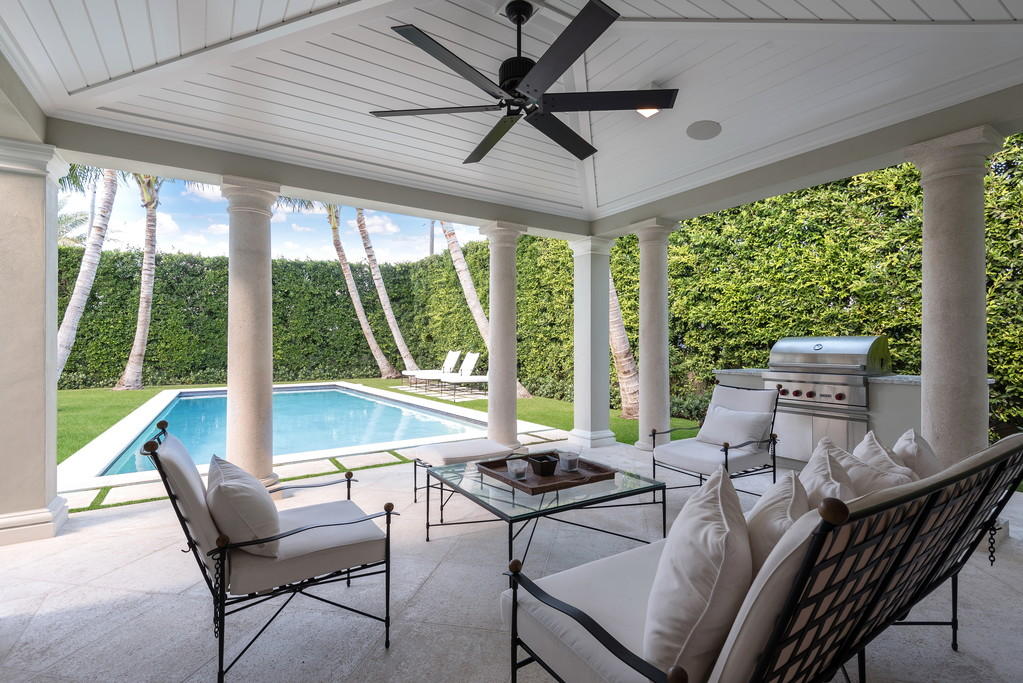 255 Kenlyn Road Palm Beach, FL 33480 - Photo 12 of 32 Covered patio off Family room