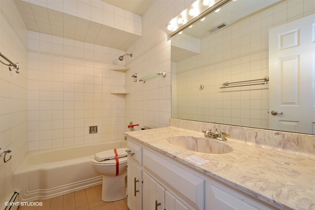 356 South Ela Road Inverness, IL 60010 - Photo 21 of 25 a bathroom with a sink a toilet and bathtub