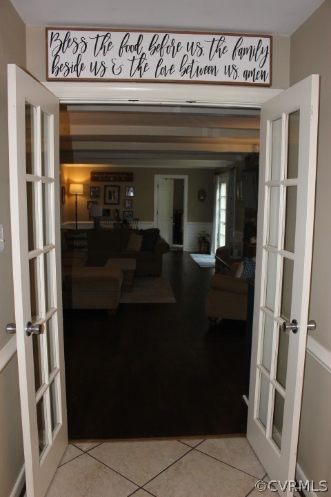 14211 Long Gate Road Midlothian, VA 23112 - Photo 10 of 49 French Door Entry into The Family Room