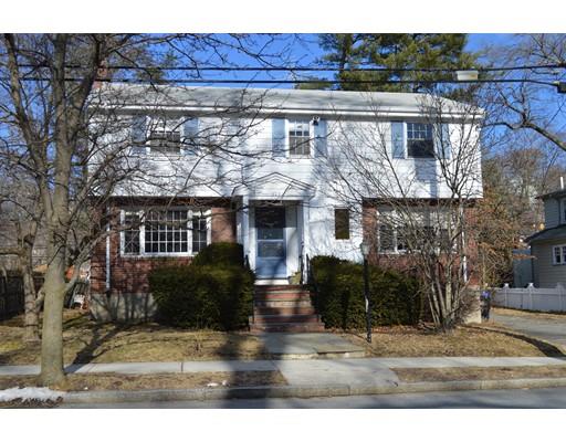 305 Clark Road Brookline, MA 02445 - Photo 1 of 1 a front view of house with a yard