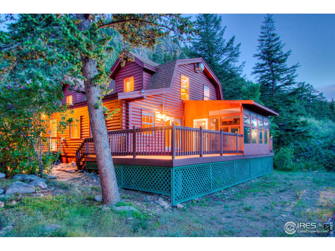 565 Rustic Road Bellvue, CO 80512 - Photo 13 of 40 Most peaceful setting and set back from road