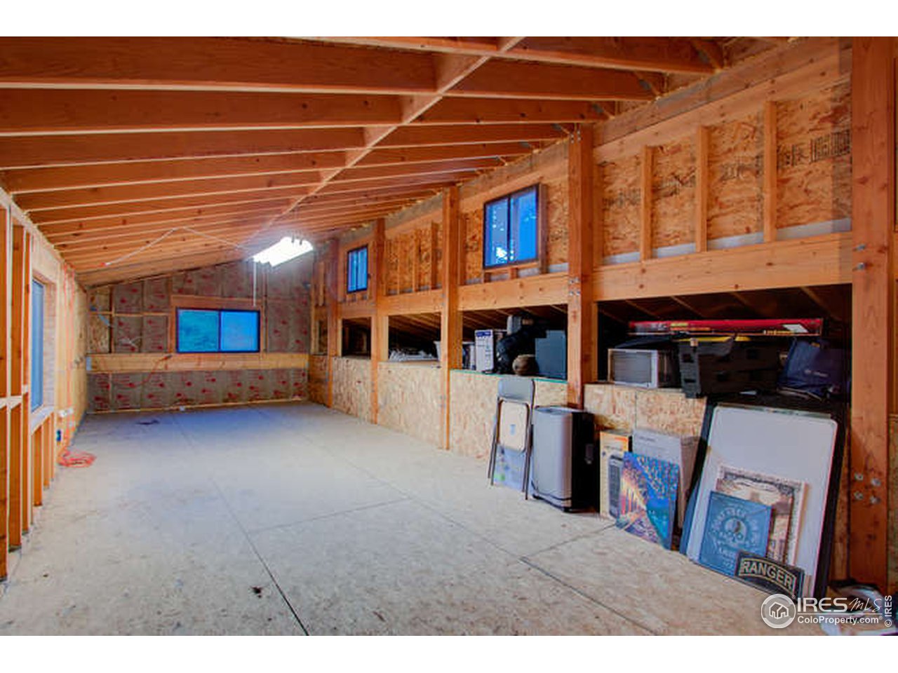 565 Rustic Road Bellvue, CO 80512 - Photo 37 of 40 Loft in Garage