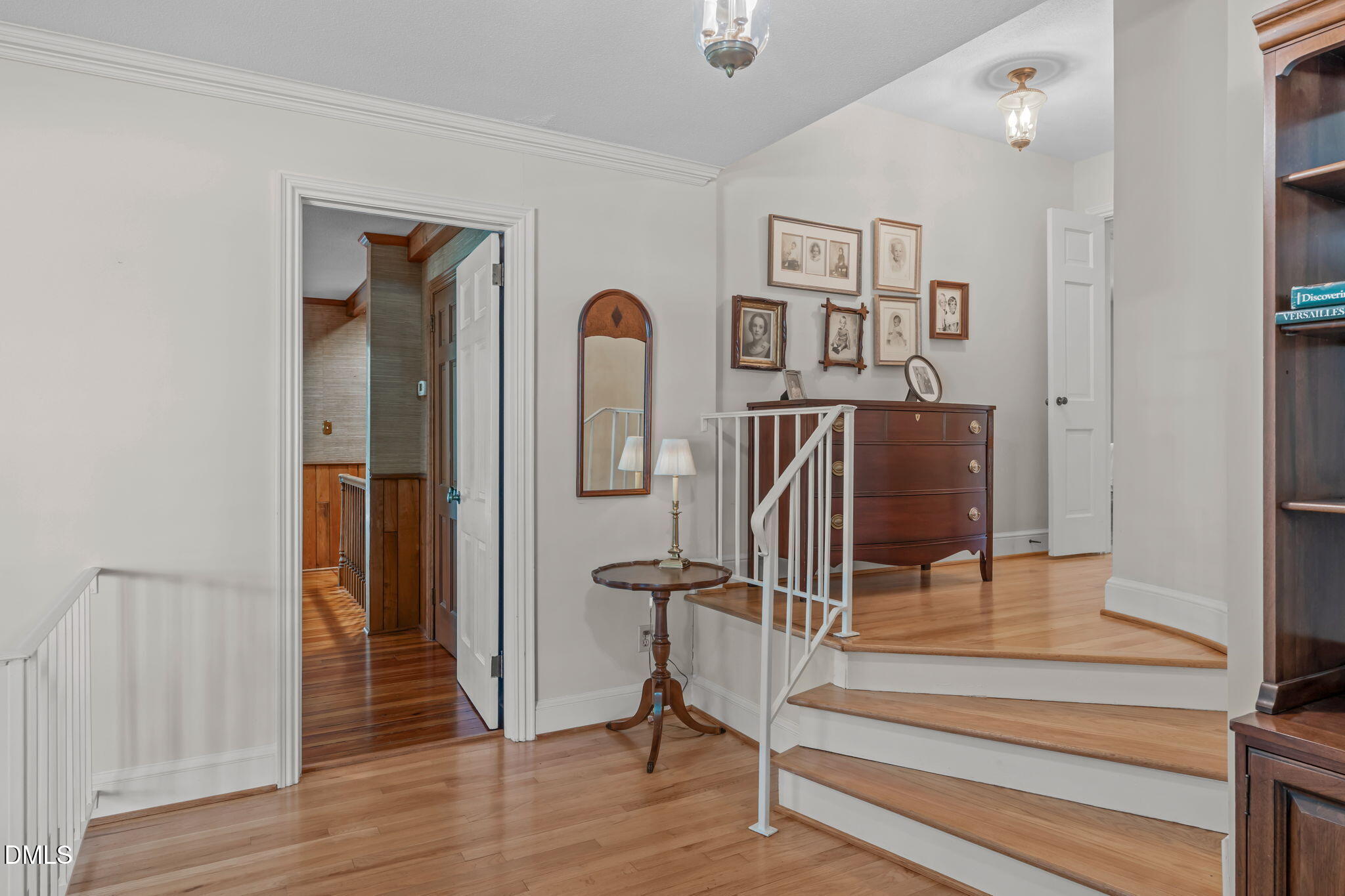 1205 Kimberly Drive Raleigh, NC 27609 - Photo 12 of 45 a view of entryway with wooden floor