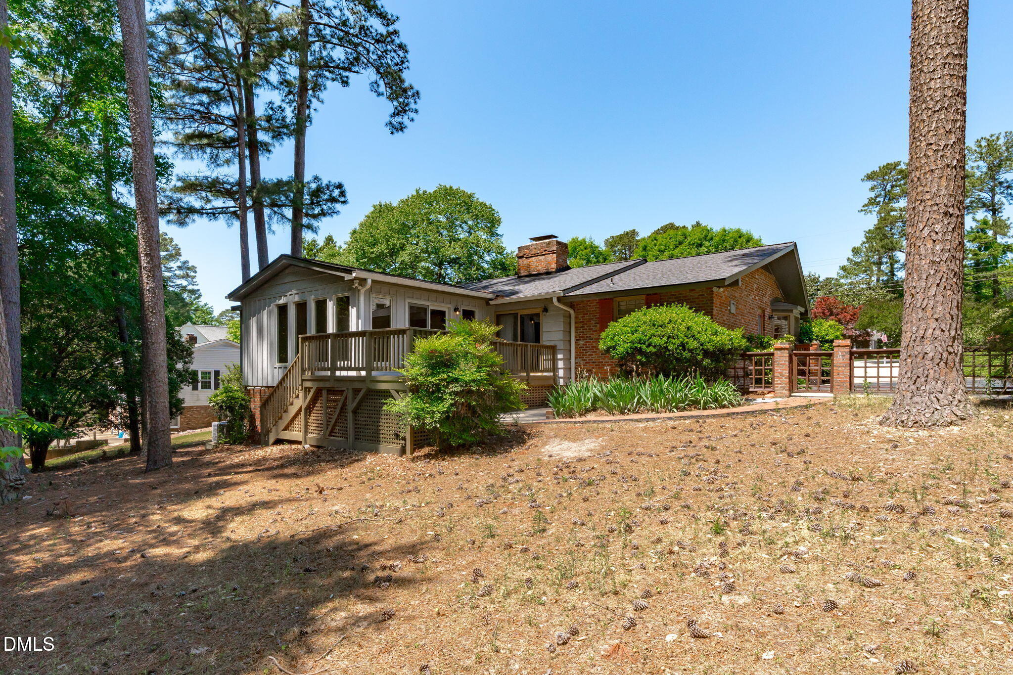 1205 Kimberly Drive Raleigh, NC 27609 - Photo 7 of 45 front view of a house with a yard