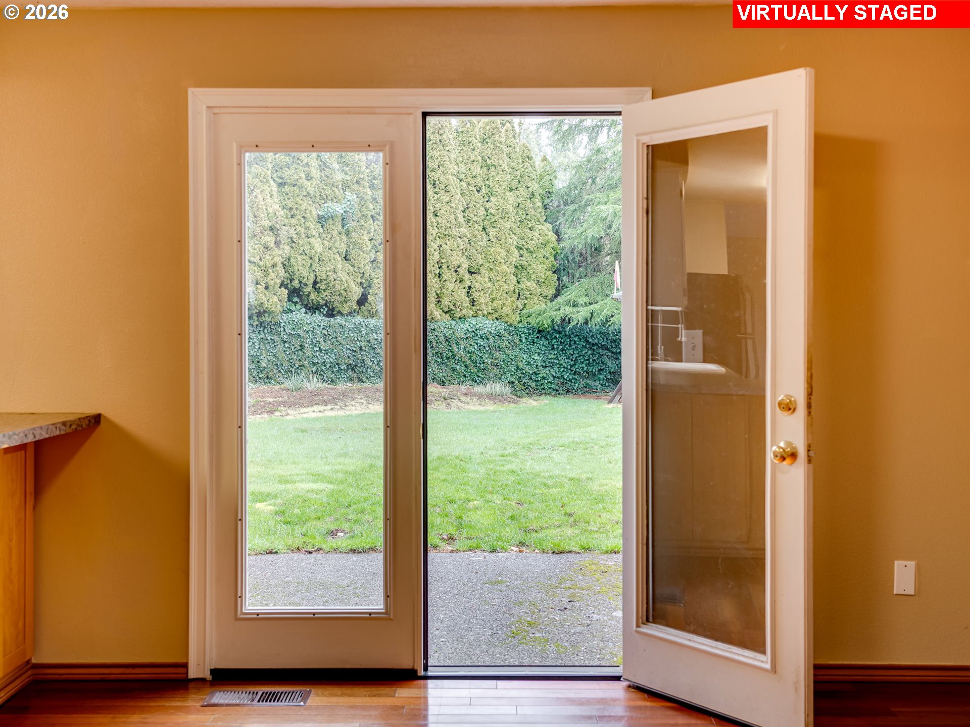 1250 South Cedar Loop Canby, OR 97013 - Photo 37 of 42 a view of front door with wooden floor