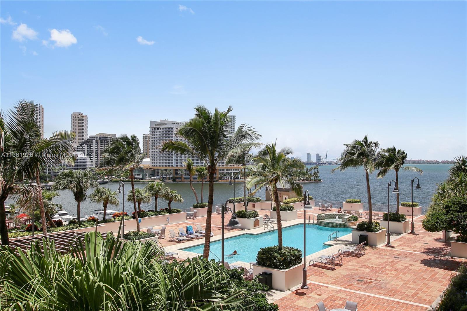 1111 Brickell Bay Drive, Unit 1102 Miami, FL 33131 - Photo 11 of 72 a view of a backyard