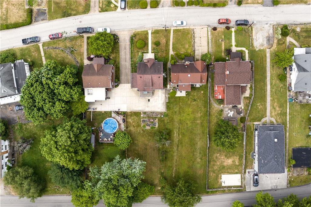 10204 Pearl Road Pittsburgh, PA 15235 - Photo 27 of 32 an aerial view of residential houses with outdoor space and street view