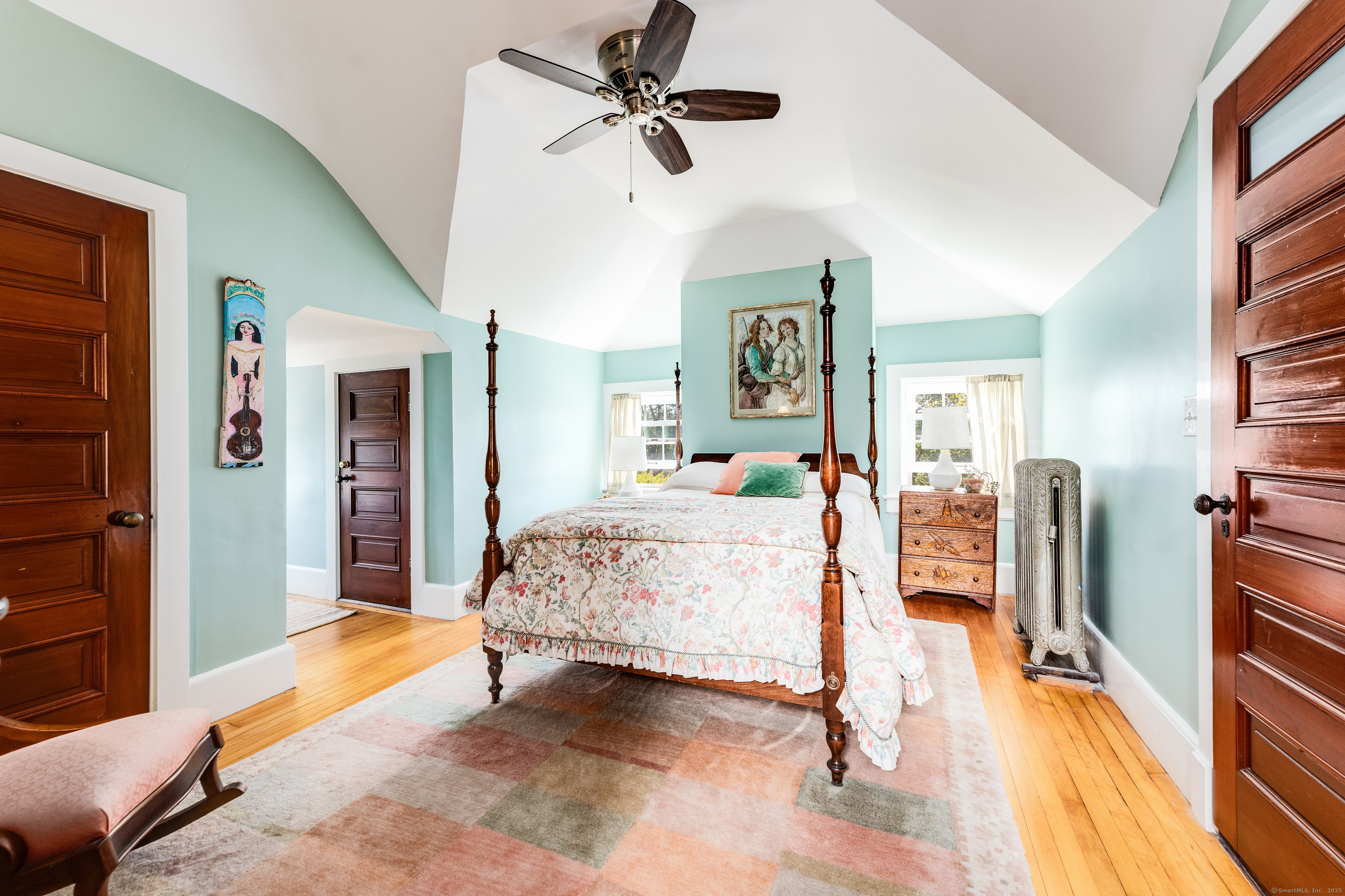 27 Church Street Groton, CT 06340 - Photo 32 of 37 a bedroom with a bed couch and a window