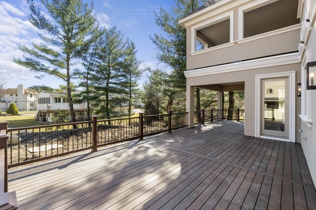 11 Fairhaven Road Newton, MA 02459 - Photo 37 of 40 a view of a house with wooden deck