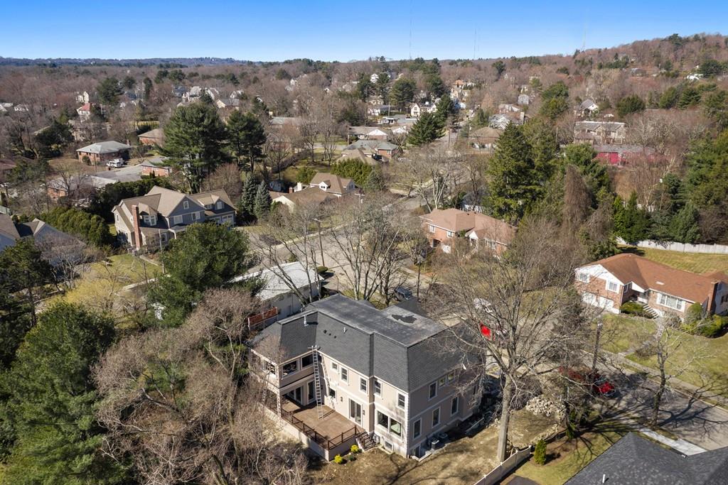 11 Fairhaven Road Newton, MA 02459 - Photo 39 of 40 an aerial view of a house