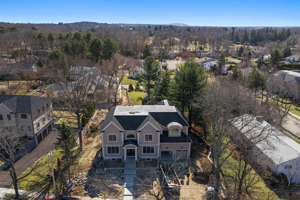 11 Fairhaven Road Newton, MA 02459 - Photo 40 of 40 an aerial view of a house with a yard