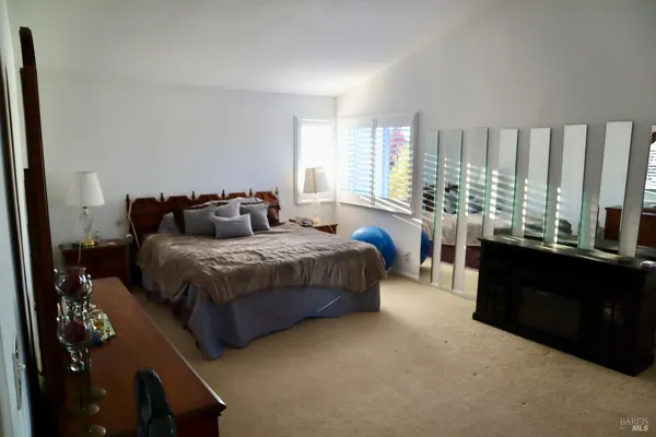 a room with a couch