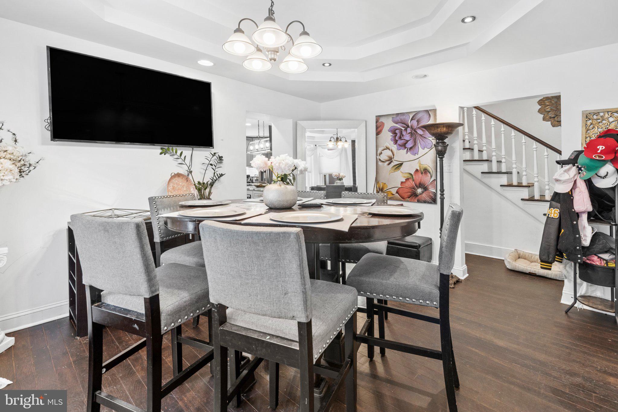 242 Church Road Elkins Park, PA 19027 - Photo 6 of 29 Modern dining space with elegant touches.