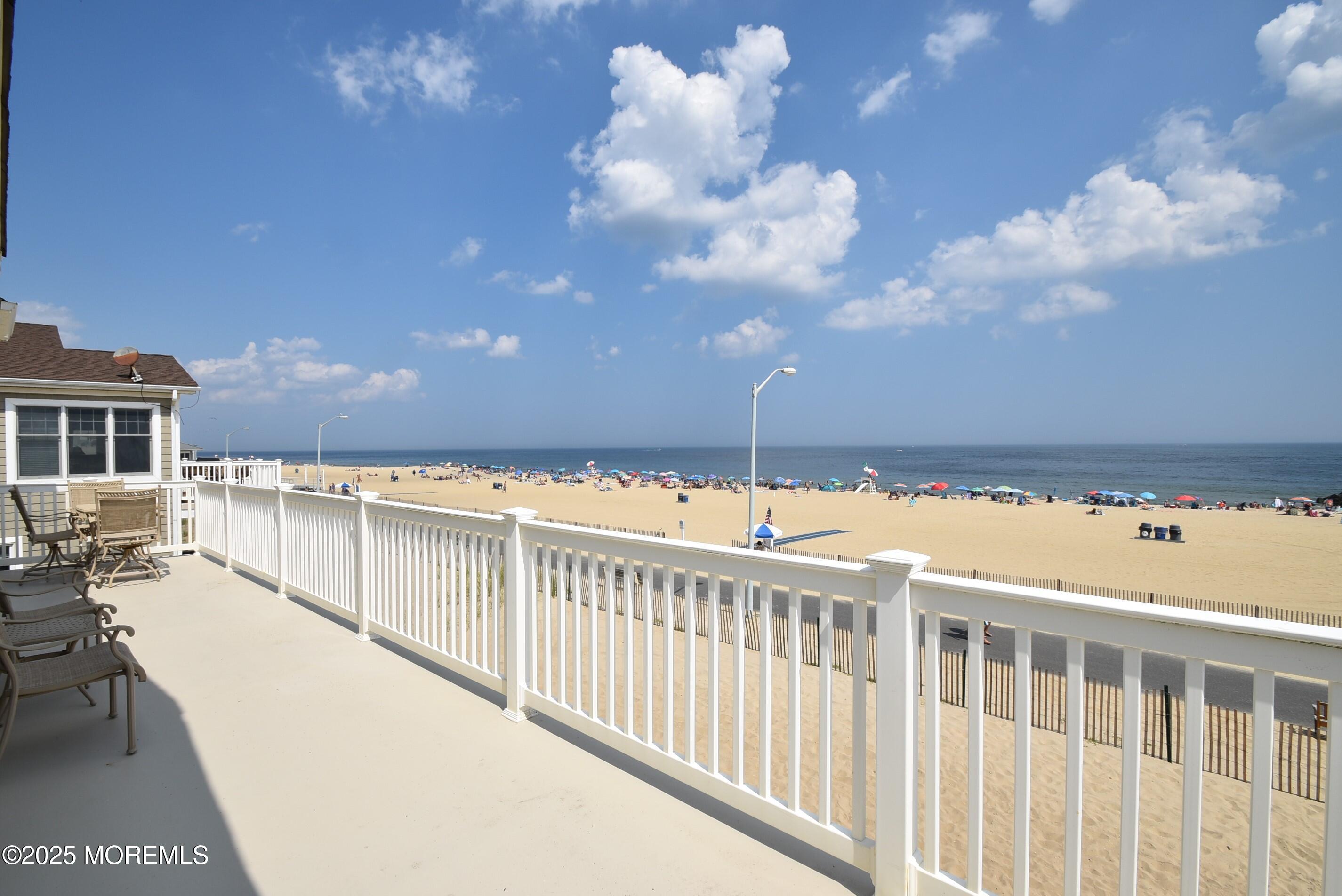 233 Beach Front, Unit 3 Manasquan, NJ 08736 - Photo 10 of 18 a view of balcony with furniture