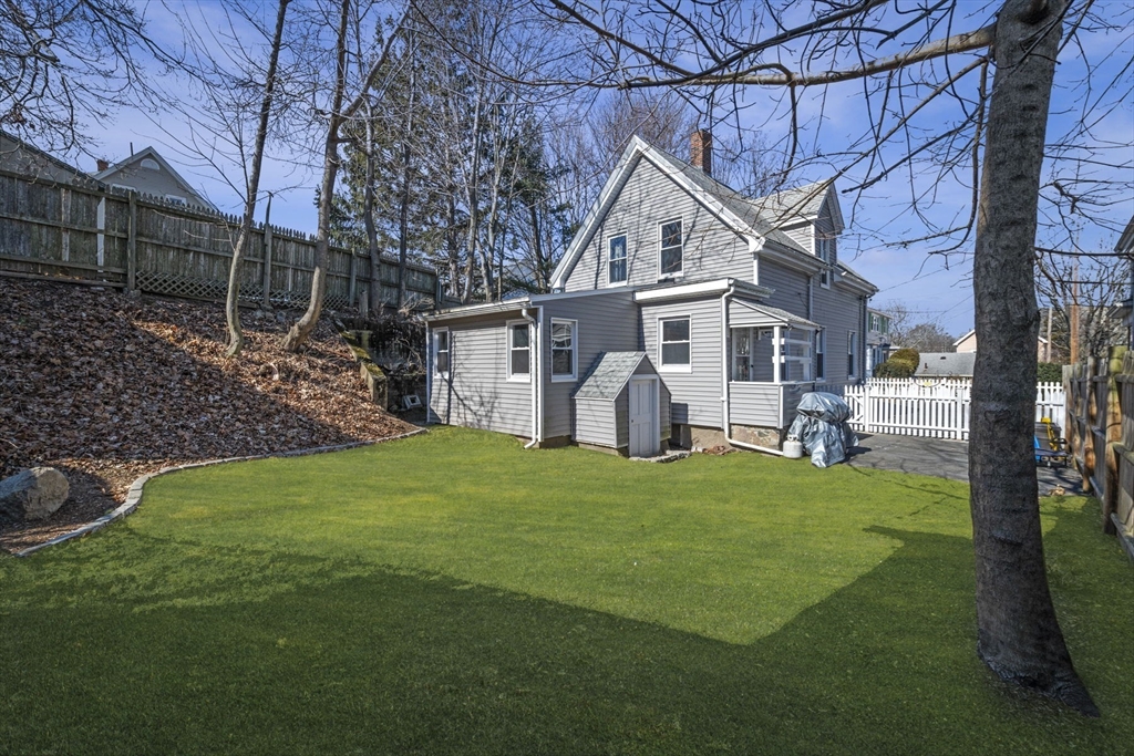 10 Stoddard Terrace Lynn, MA 01902 - Photo 31 of 40 a view of a house with backyard