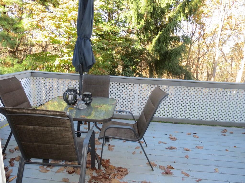 236 Sweet Gum Road Pittsburgh, PA 15238 - Photo 24 of 25 The spacious deck overlooks a beautiful wooded area.