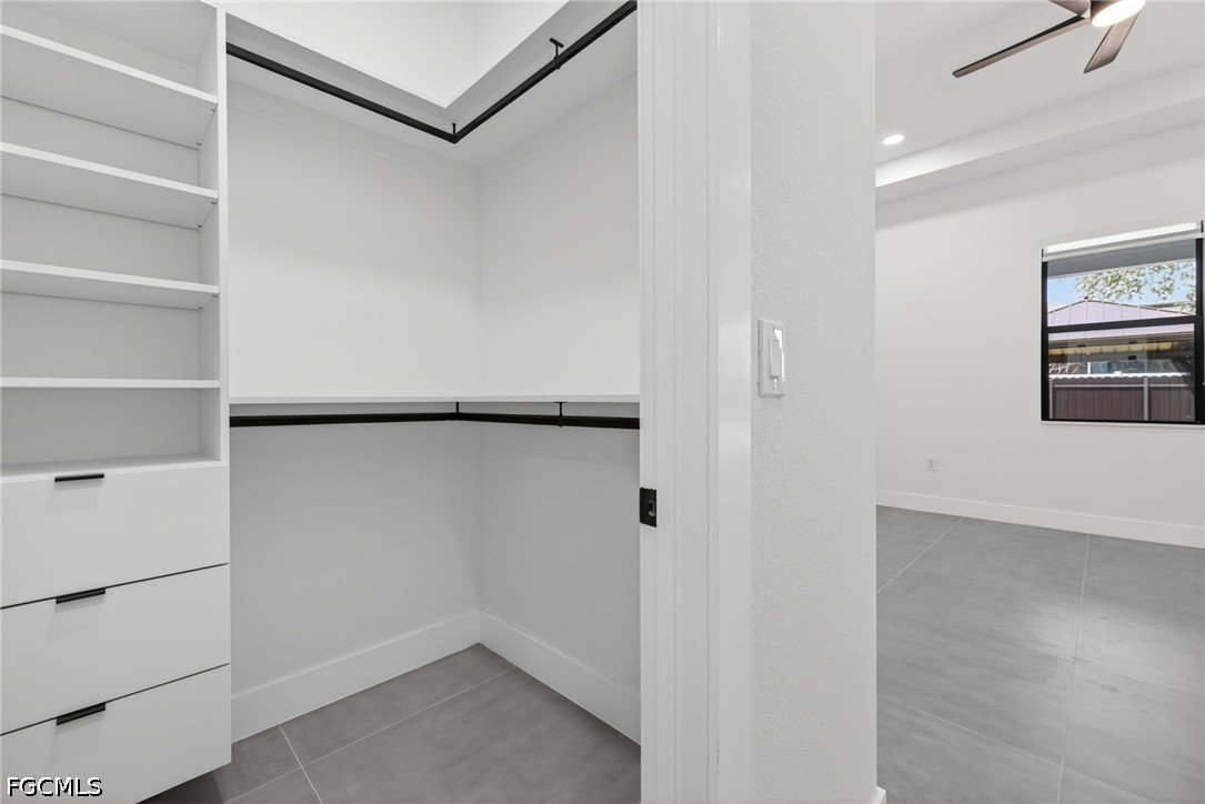 1715 Southwest 4th Street Cape Coral, FL 33991 - Photo 23 of 42 a view of an empty walk in closet