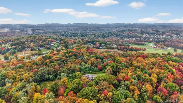 a view of city and mountain