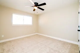 a view of empty room