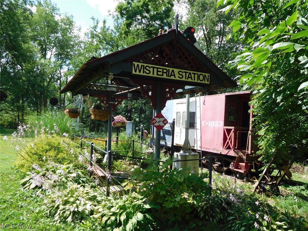 8295 Richey School Road Hanoverton, OH 44423 - Photo 26 of 35 Rail Road Wisteria Station and Caboose