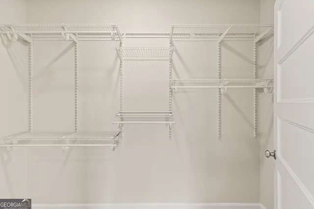a view of walk in closet