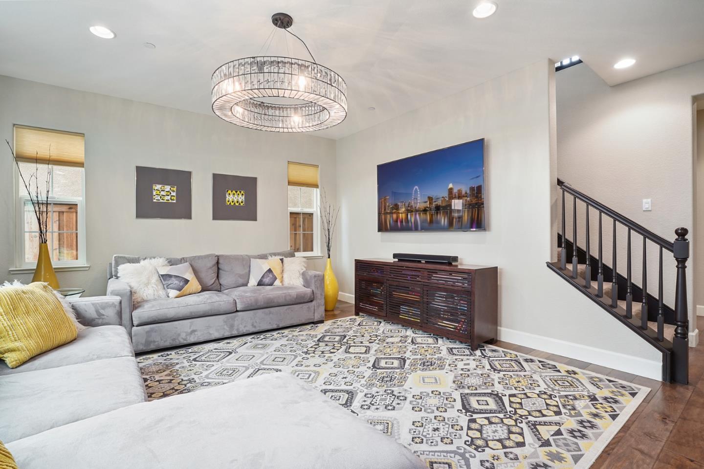 1521 Middle Lane Hayward, CA 94545 - Photo 11 of 34 a living room with furniture and a fireplace