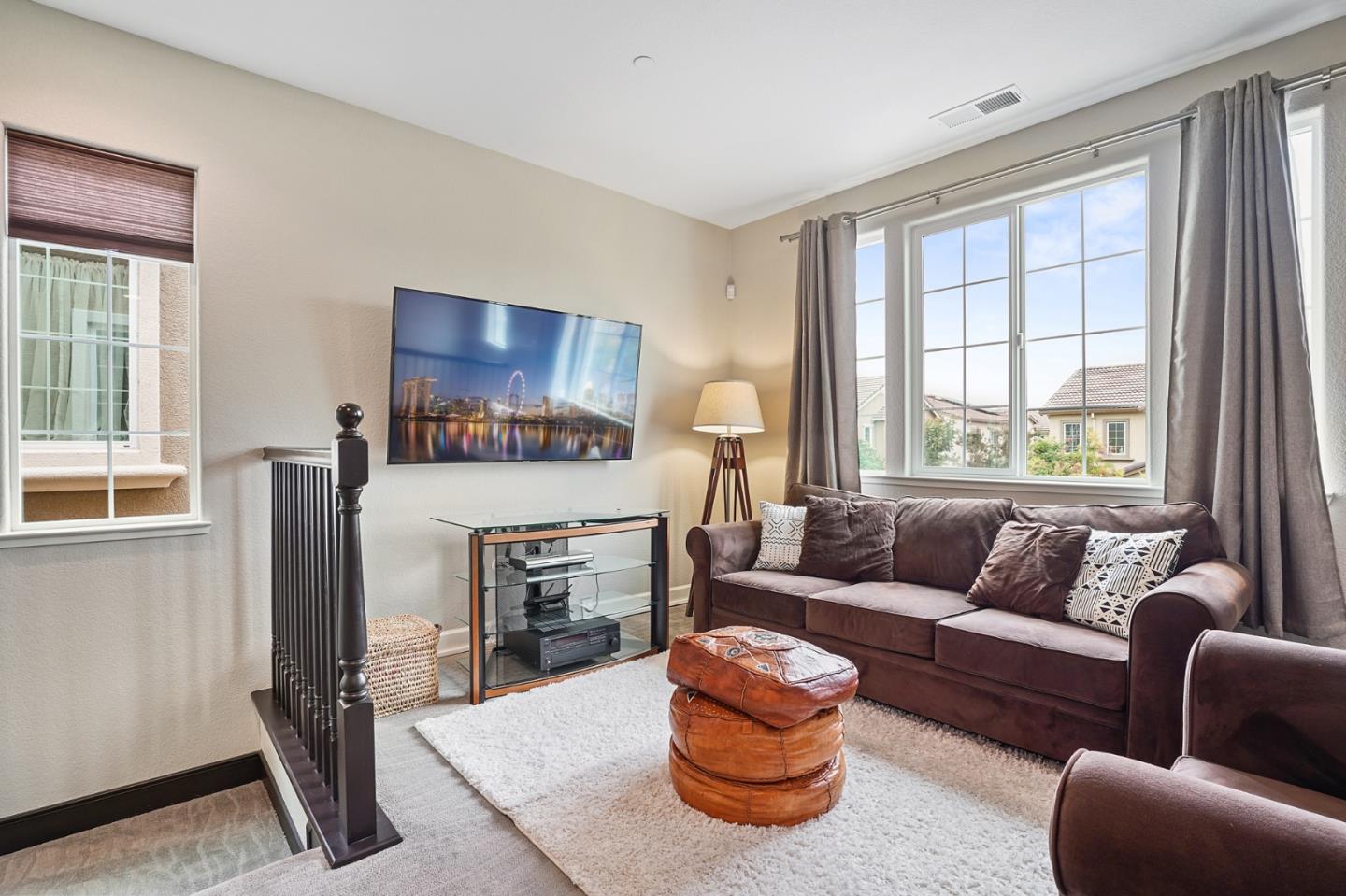 1521 Middle Lane Hayward, CA 94545 - Photo 17 of 34 a living room with furniture and a fireplace